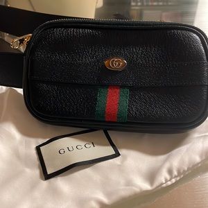 Gucci Ophidia belt bag (black)